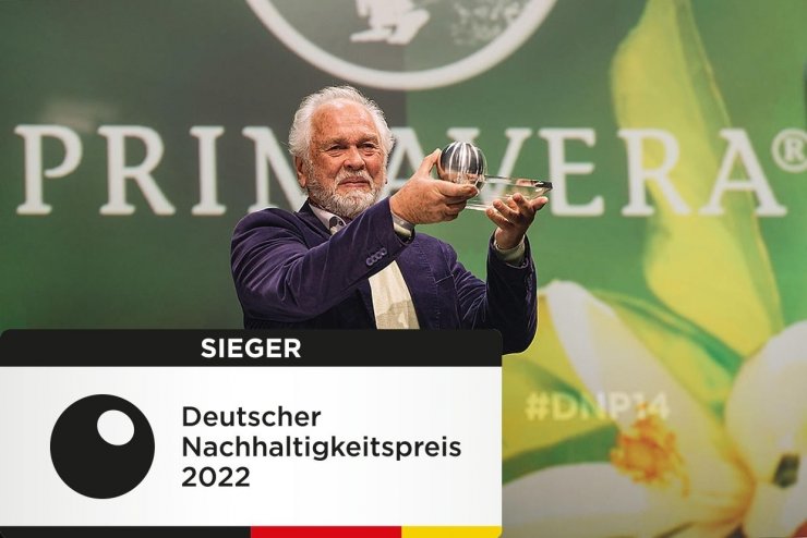 恭喜PRIMAVERA德國之春獲得「2022德國永續發展獎」Deutschen Nachhaltigkeits­preis 2022!