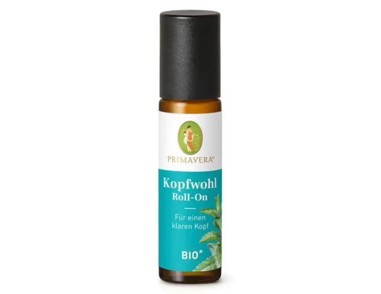 舒緩清涼滾珠精油*Organic Aroma Roll-On Head Comfort 1